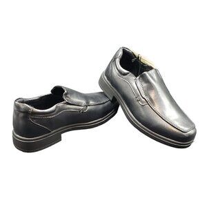 NWT Boys Child Sz 12 Loafers Dress Shoes Slide On Black Unisex Amazon Essentials